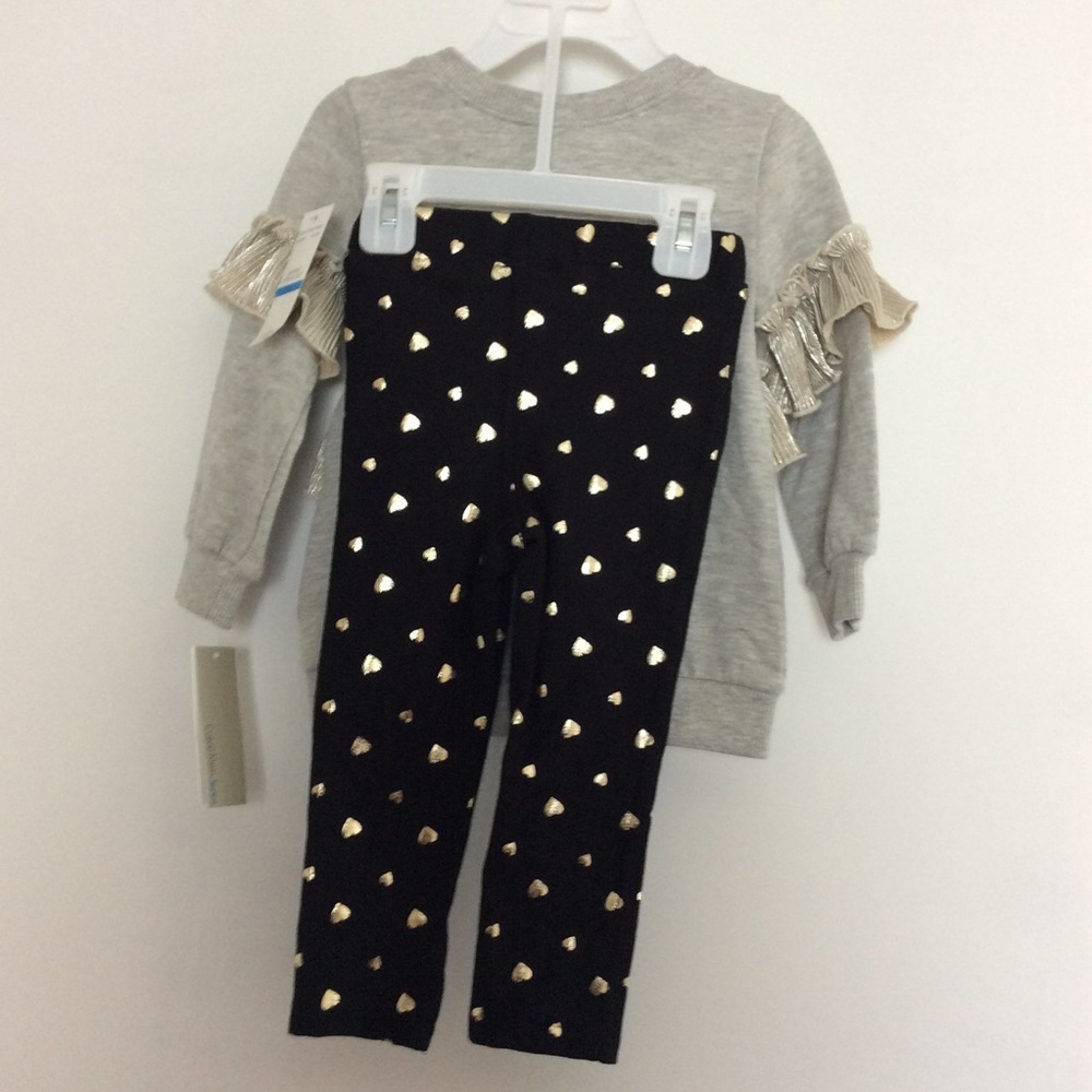 NEW Calvin Klein infant two-piece set 24 months - Picture 3 of 8